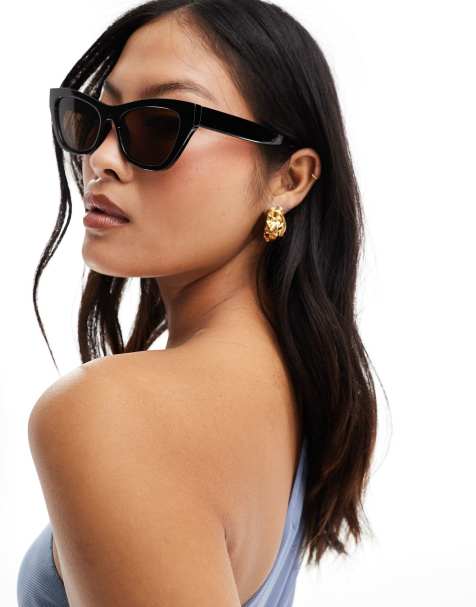 AJ Morgan – Schwarze Cateye-Sonnenbrille - view 1