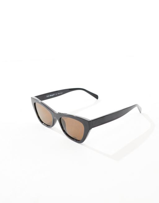 AJ Morgan – Schwarze Cateye-Sonnenbrille, 3 von 4