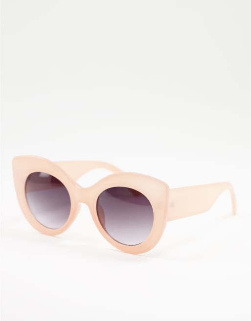 AJ Morgan – Sonnenbrille mit breitem Rahmen in Rosa