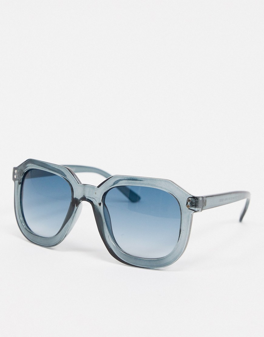 AJ Morgan square sunglasses in blue