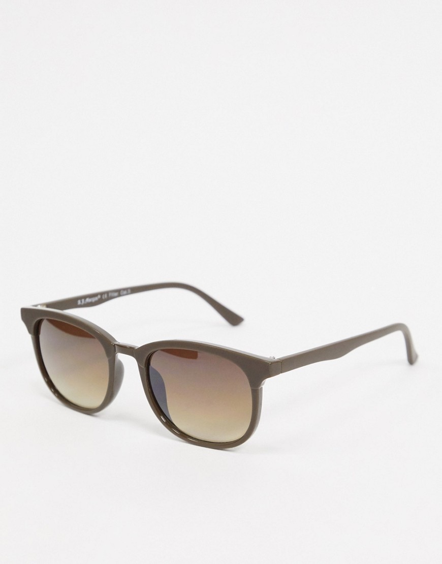 Aj Morgan Style Sunglasses In Brown