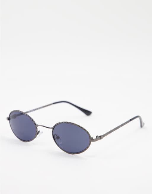 AJ Morgan unisex round sunglasses in grey