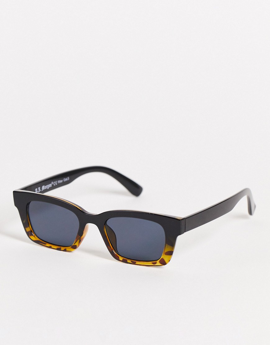 Aj Morgan Unisex Square Sunglasses In Black