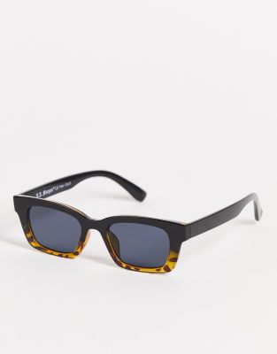 AJ Morgan AJ Morgan unisex square sunglasses in black