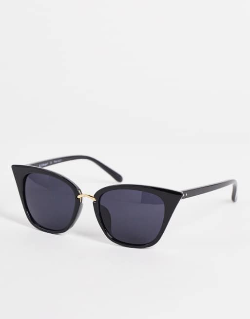 AJ Morgan vintage cat eye sunglasses in black