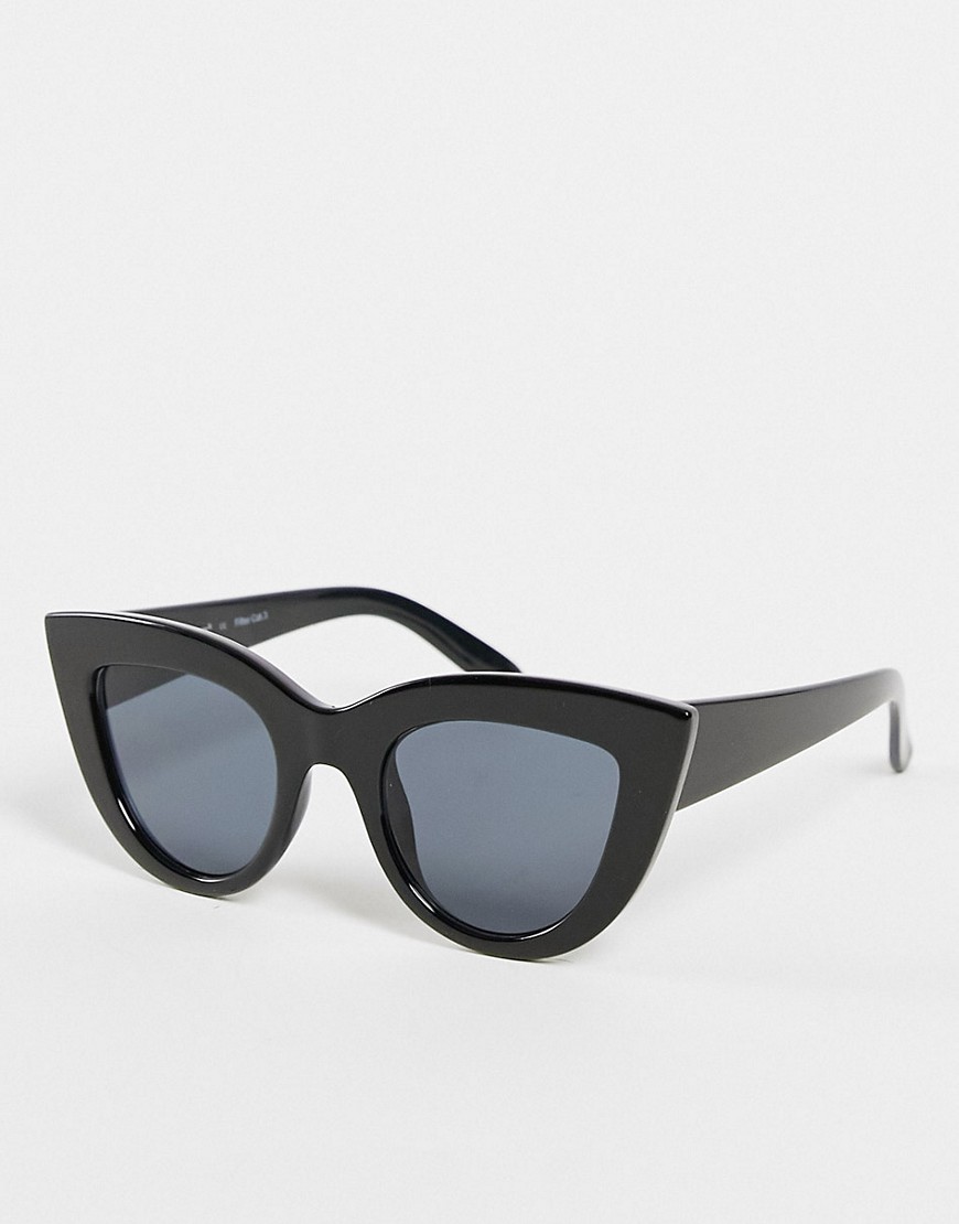 AJ Morgan Ya Ya Girls women's cat eye sunglasses in black