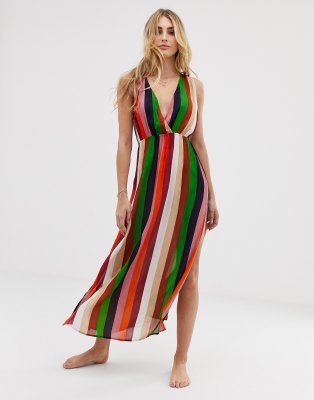 asos multi coloured dress
