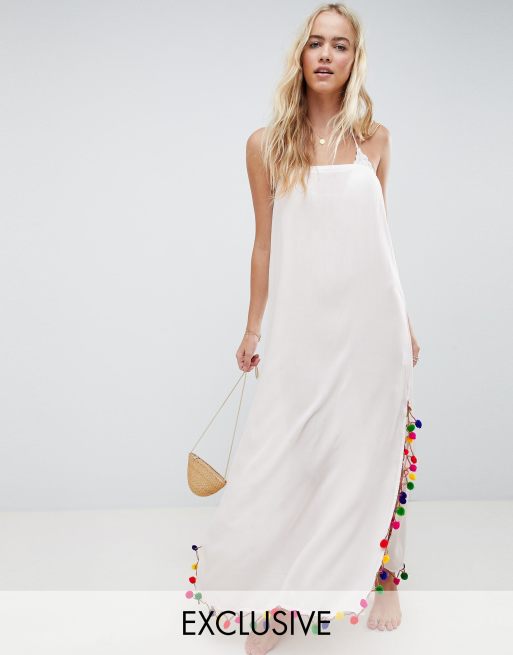 Pom pom beach clearance dress