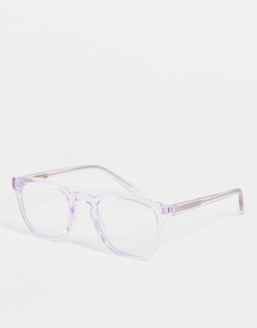 A.Kjaerbede – Bate – Brille in Lavendel mit Blaulichtfilter