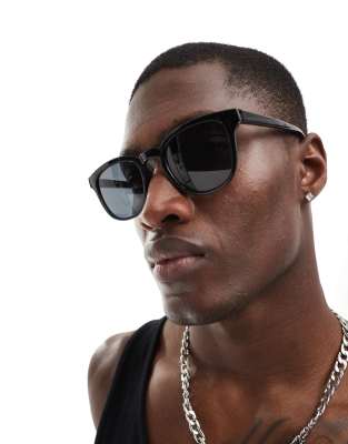 A.Kjaerbede - Bate - Lunettes de soleil classiques - Noir