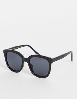 A.Kjaerbede Billy oversized square sunglasses in black