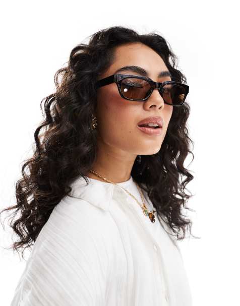 A.Kjaerbede Bror sunglasses in transparent brown - view 1