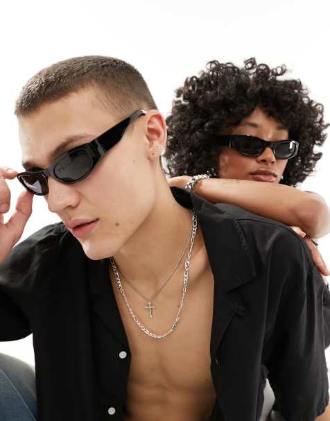 A.Kjaerbede gust racer sunglasses in black - view 1