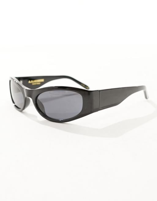 A.Kjaerbede gust racer sunglasses in black, 3 of 4