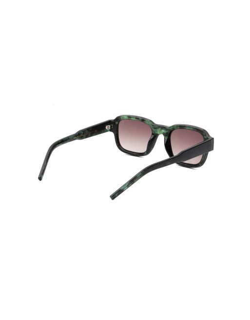 A.Kjaerbede Halo Sunglasses - Green Marble Transparent