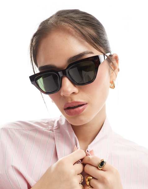 A.Kjaerbede Kaws square sunglasses in demi tortoise - view 1