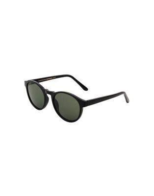 A.Kjaerbede Marvin round sunglasses in black - ASOS Price Checker