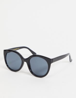 A.Kjaerbede – Oversized-Sonnenbrille für Damen in Schwarz