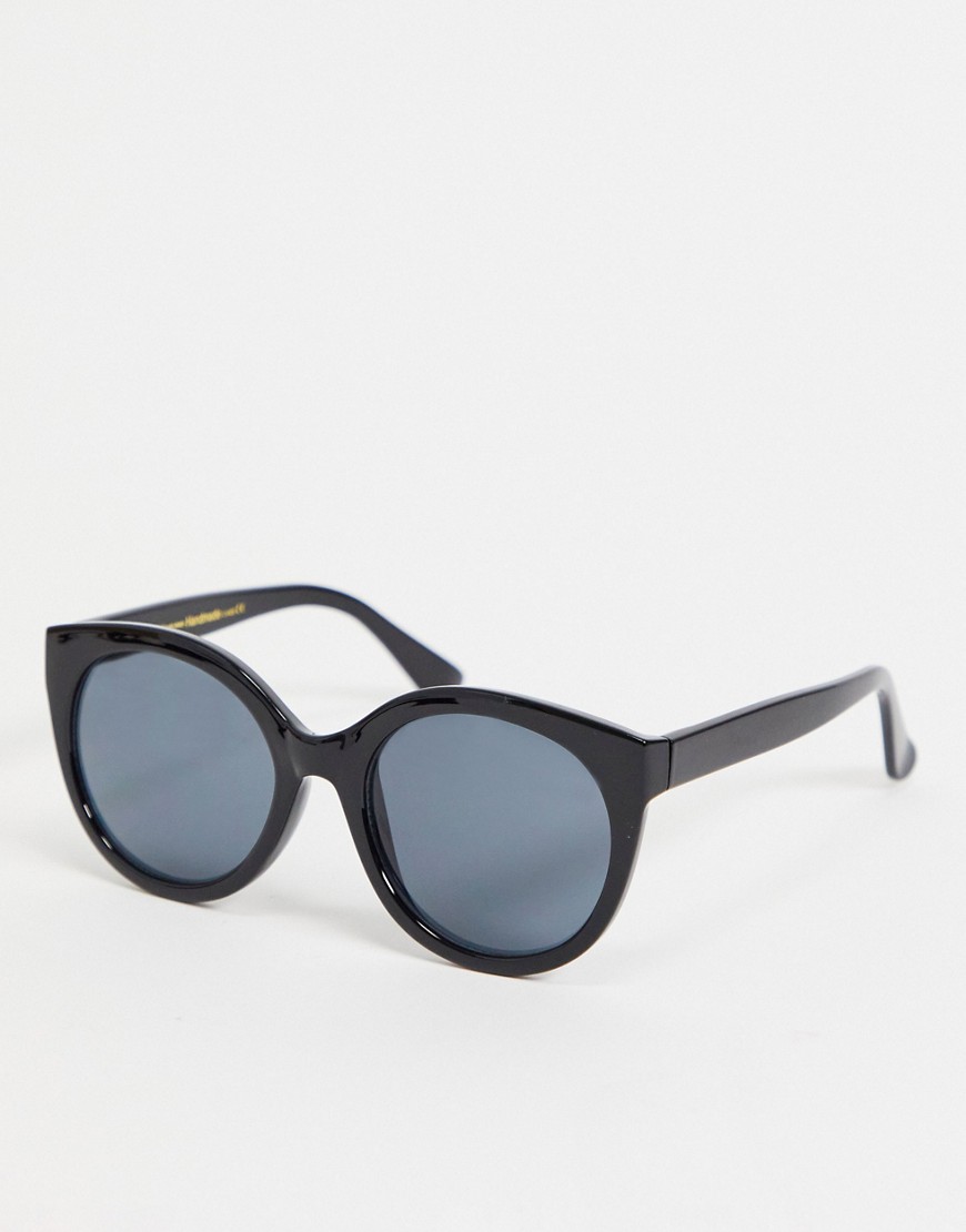 A.Kjaerbede - Oversized zonnebril voor dames in zwart