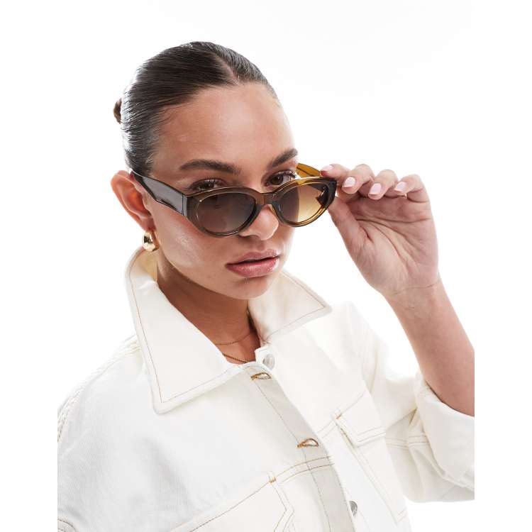 Winnie brown a.kjaerbede winnie A Kjaerbede Demi Tortoise Brown Womens Winnie Sunglasses