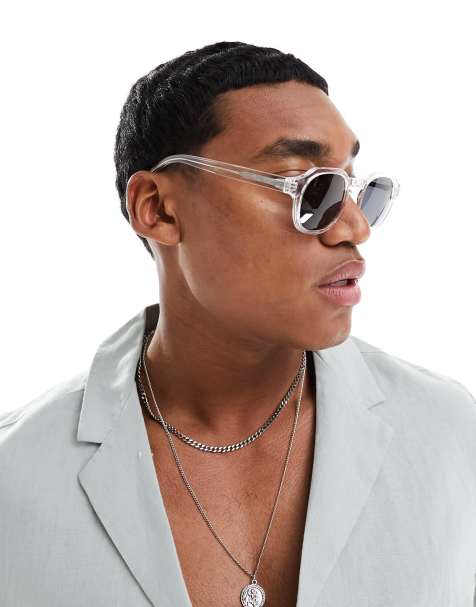 A.Kjaerbede zan square sunglasses in clear - view 1