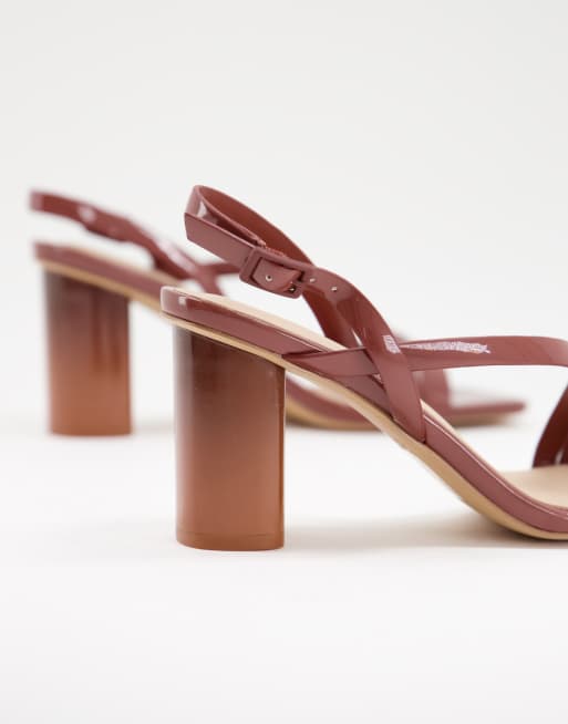 Aldo hot sale cognac sandals