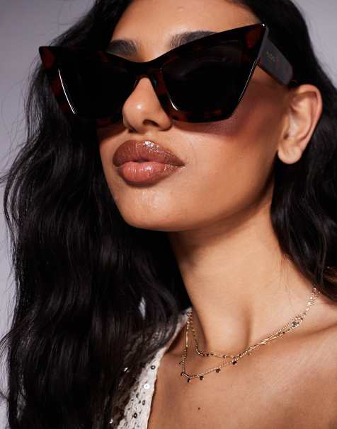 ALDO – Adoawen – Cat-Eye-Sonnenbrille in Schildpatt-Optik - view 1