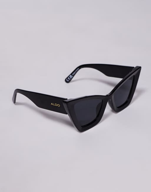 Sunglasses Aldo Sunnies black cat eye trendy Amazon.com: SOJOS Trendy Cute Cat Eye Polarized Sunglasses  main image 4