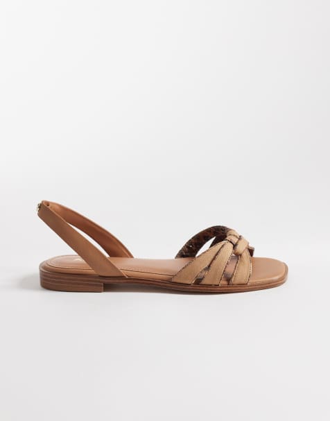 Aldo Adwiedan flat sandal in brown - view 1