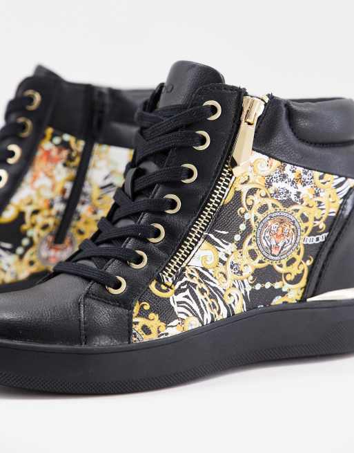 Aldo animal 2025 print sneakers