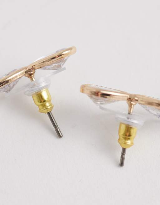 ALDO albenaladar crystal embellished drop earring in gold, 4 of 4