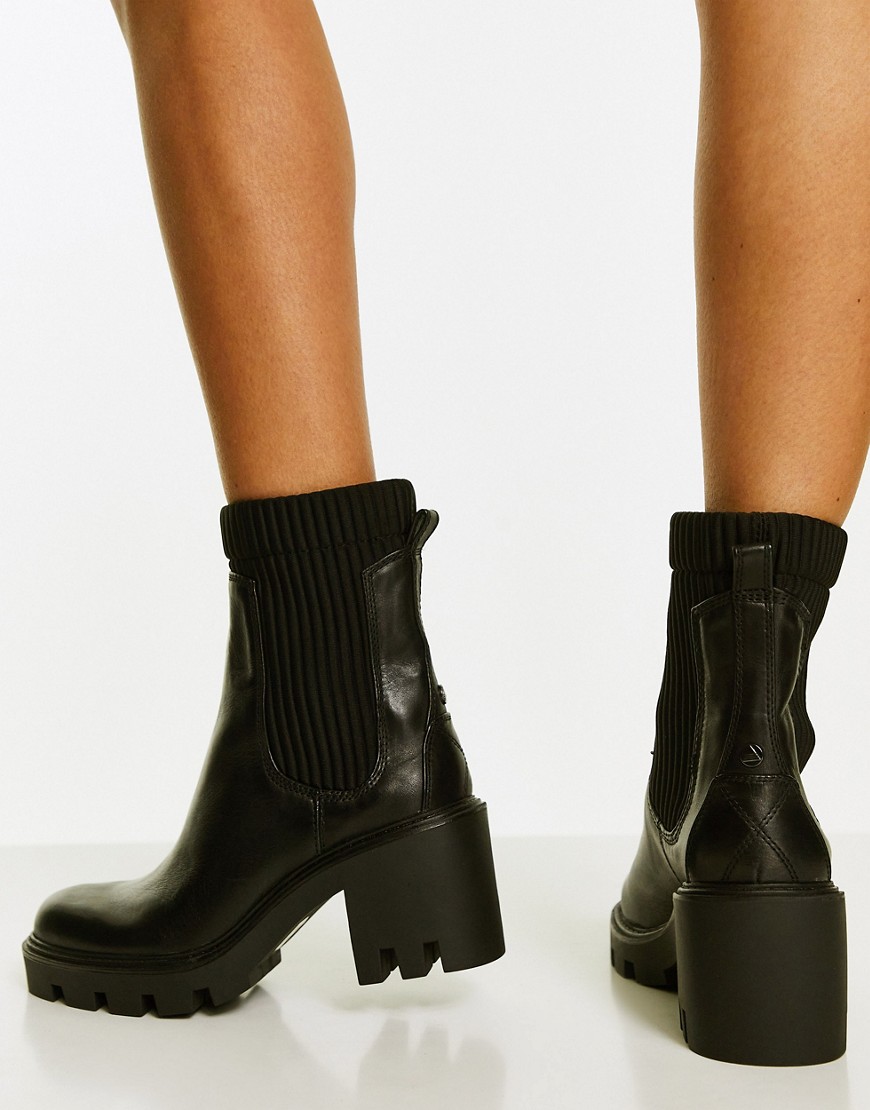 ALDO Allout leather chunky boots in black