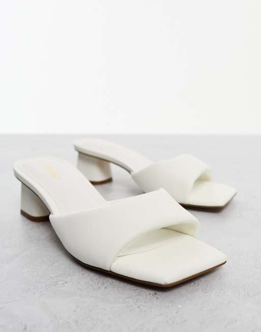 White mules store