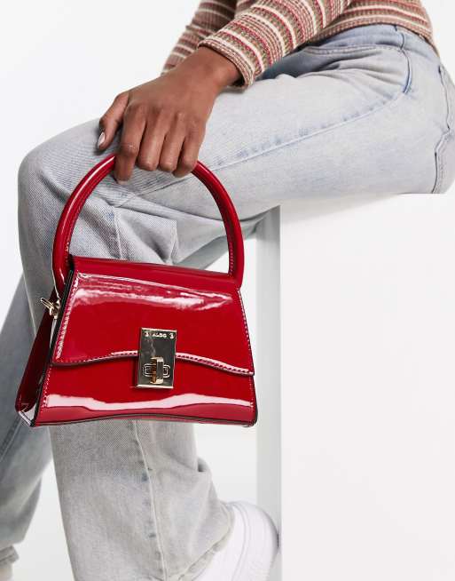 Small red bag with handle new arrivals