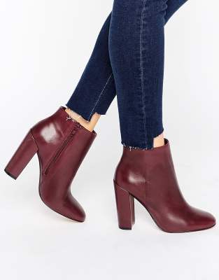 ALDO Aravia Leather Heeled Ankle boots 