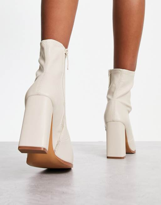 Aldo white sale booties