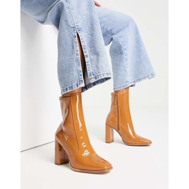 Tall ankle clearance boots