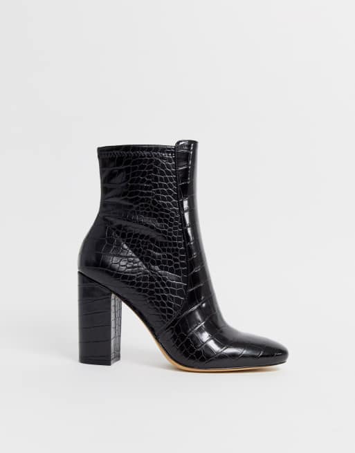 Aldo aurella block heel ankle sale boot