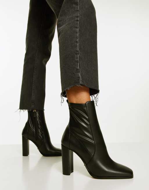 Aldo black suede boots online