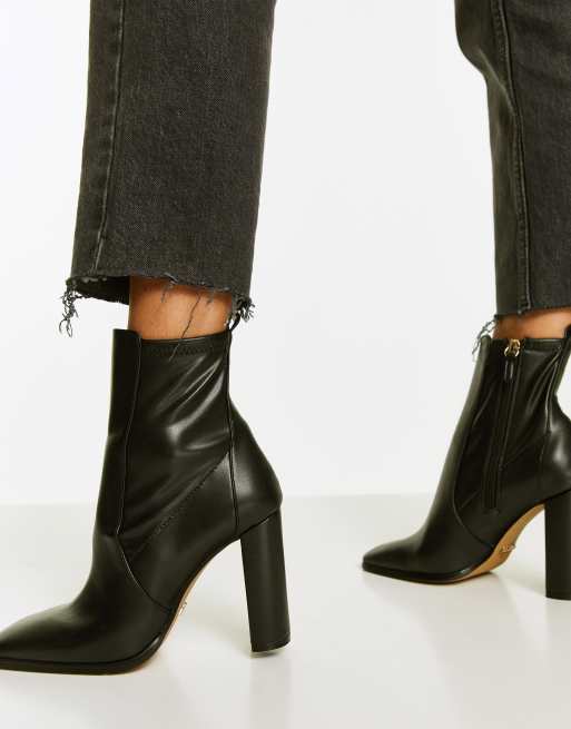 Aldo Aurla Ankle Boots mit Absatz in Schwarz ASOS