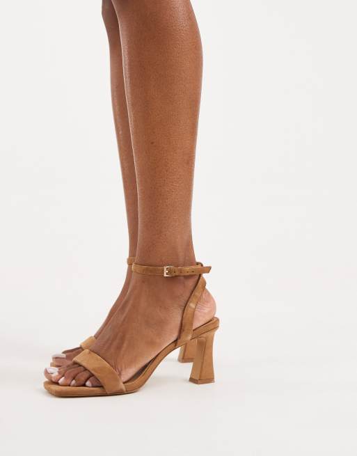 Aldo Austorai heeled sandal in brown suede, 4 of 4