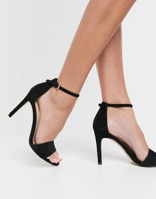 prins riffel Nøjagtig Aldo Barely There Heeled Sandals In Black | ALDO | DK