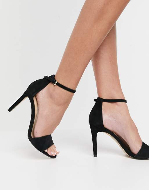 Aldo black heeled outlet sandals