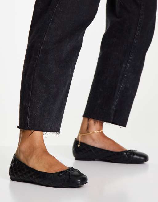 ALDO – Braylynn – Gesteppte Ballerinas in Schwarz, 2 von 4