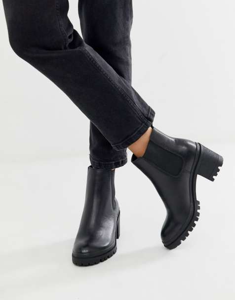 ALDO - Brerravia - Bottines Chelsea chunky à talon mi-haut