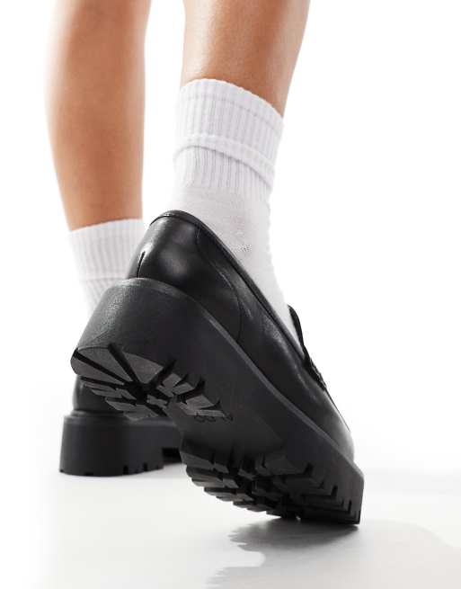 ALDO Cadaycia chunky loafers in black, 4 of 4