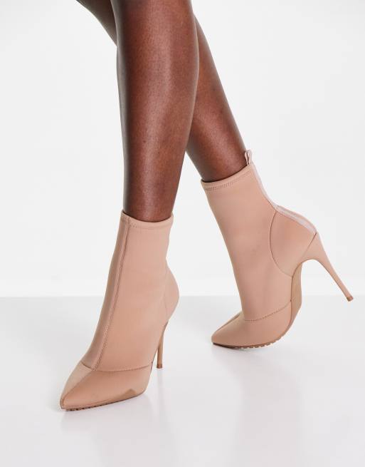 ALDO Cadorehan sock boots in bone