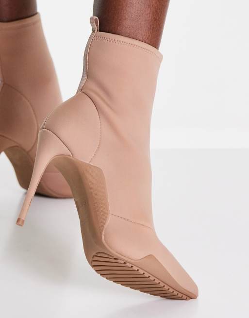 ALDO Cadorehan sock boots in bone