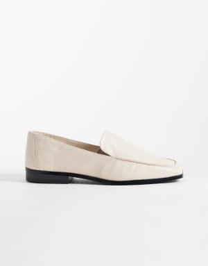 Aldo Carrobreria loafer in white leather