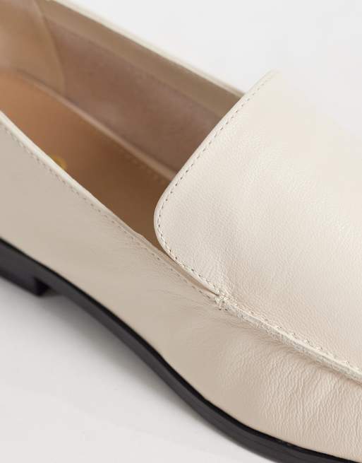Aldo - Carrobreria - Mocassini in pelle bianca, 3 di 4